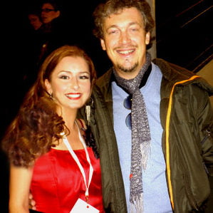 Zangeres Irene de Raadt en bariton Gianfranco Montresor.