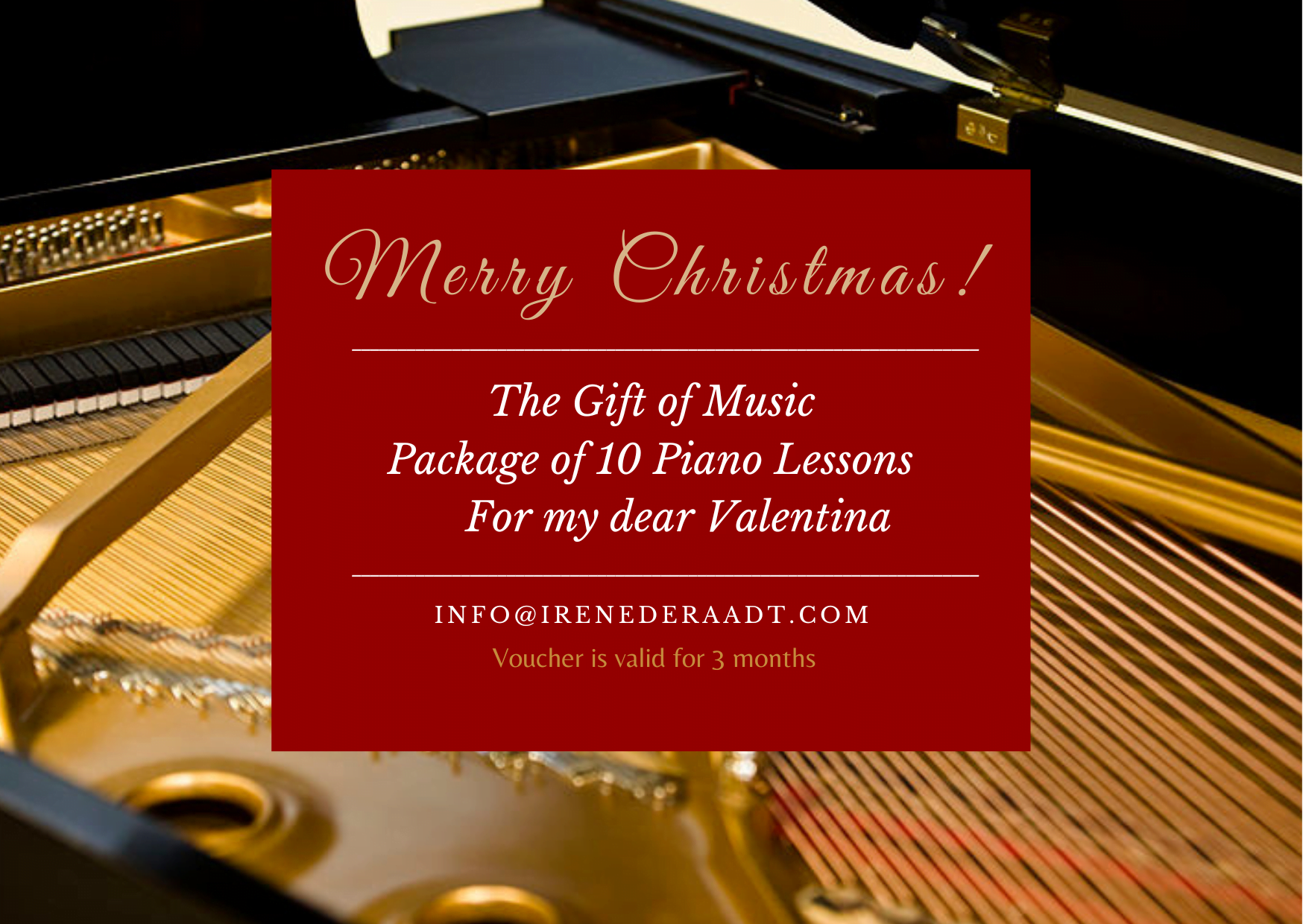 Unveil the Gift of Music: Exclusive Piano and Vocal Lessons